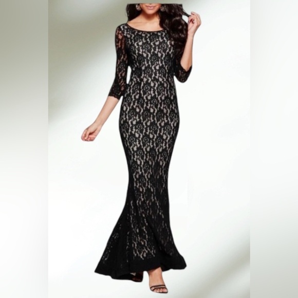 + Venus Long Sleeve Lace Dress + New! Size 6 - Picture 1 of 9